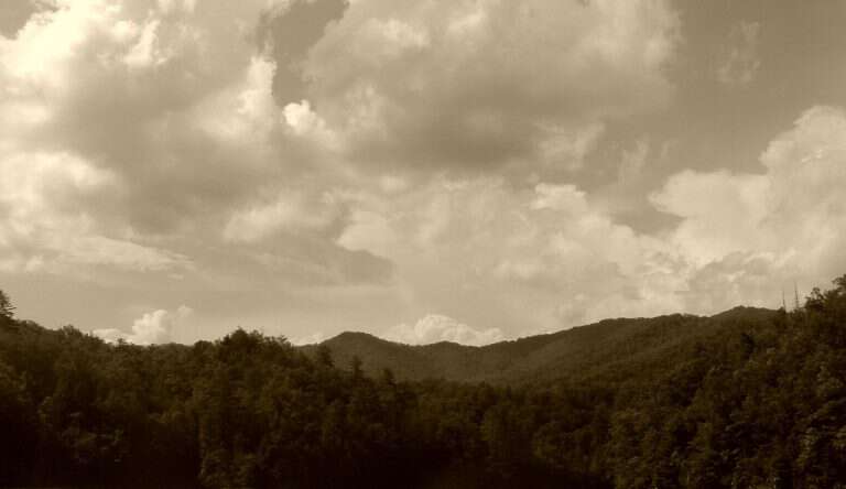 over the mountain