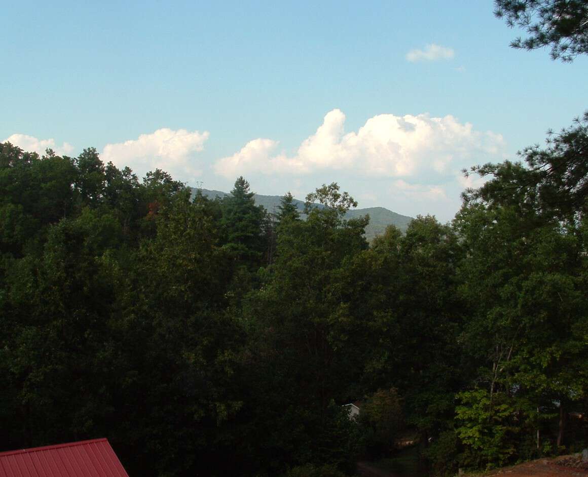 view from ridge