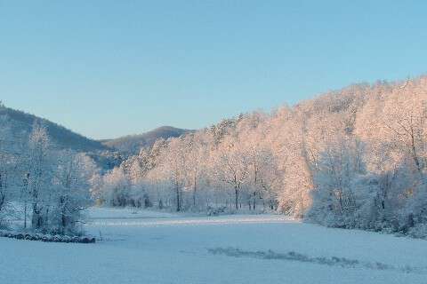 Brasstown NC Snowy Sat