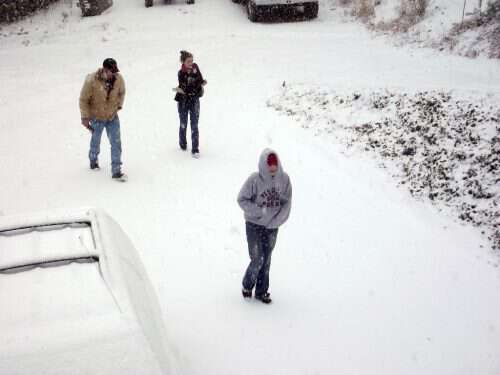 snow in cherokee co