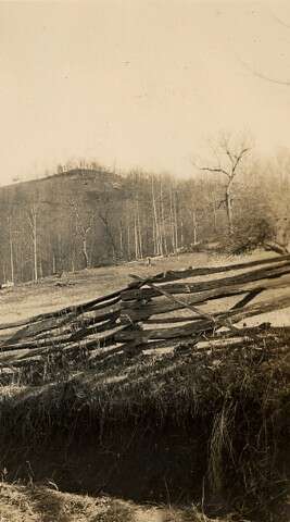 old mountain fence