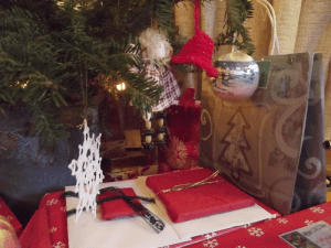 Tradition of saying Christmas Gift first on Christmas Day