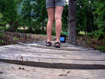 My life in appalachia - Bare-legged
