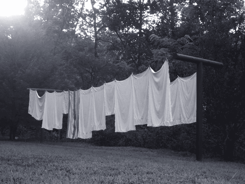 My life in appalachia - Clothes on the Line