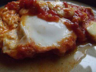 Eggs with tomato and cheese from Black Pepper Visions