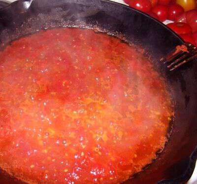 Tomato egg dish