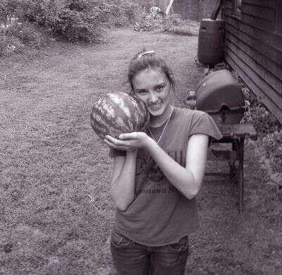 My life in appalachia a girl and her watermelon