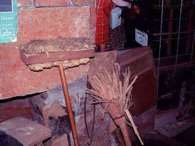 Antique mop from appalachia Foxfire Musuem