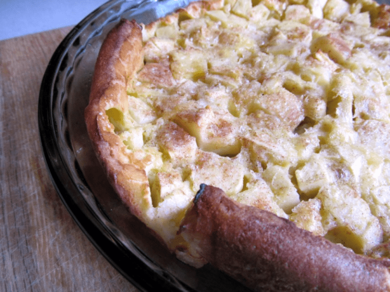 Apple Pfannekuchen in appalachia