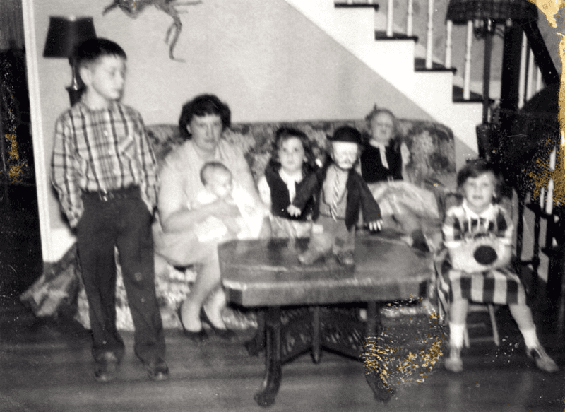 Dec 31, 1957 Joe, Me, Margaret, Mary, Judy, Susie