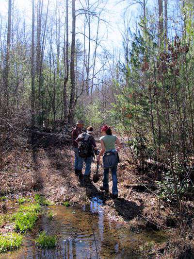 Come on a hike with the blind pig family