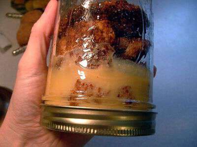Old fashioned canned sausage