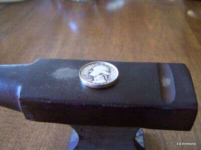 Silver quarter ring