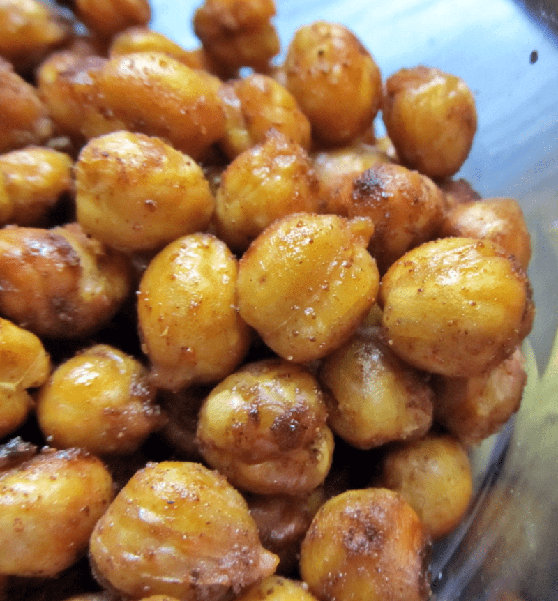 Roasted chick peas