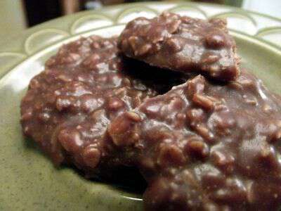 Chocolate oatmeal cookies