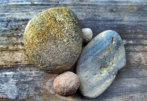 Using a waterfall to make marbles out of rocks