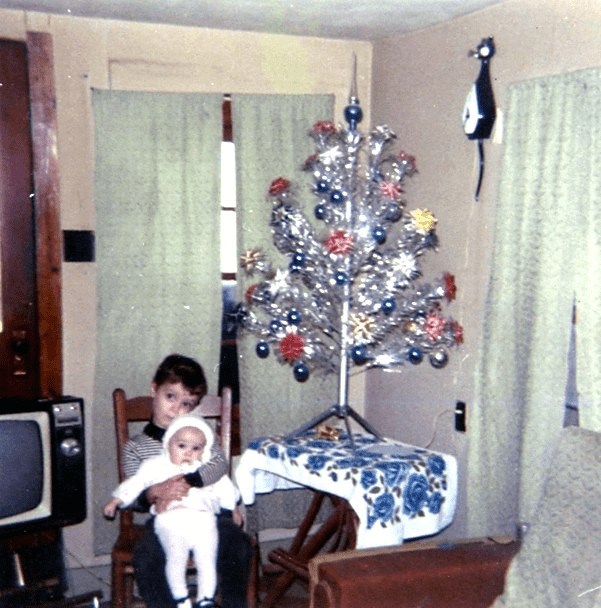 Steve & Tipper Christmas 1970