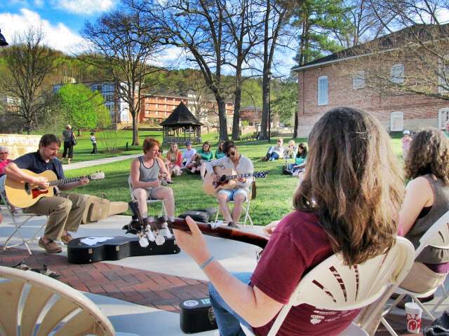 My life in appalachia music on a college campus