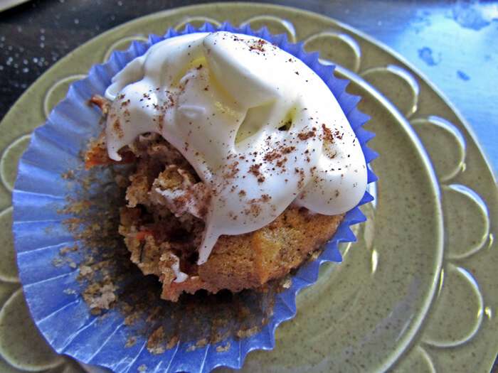 Carrot Cake Cupcakes gluten free