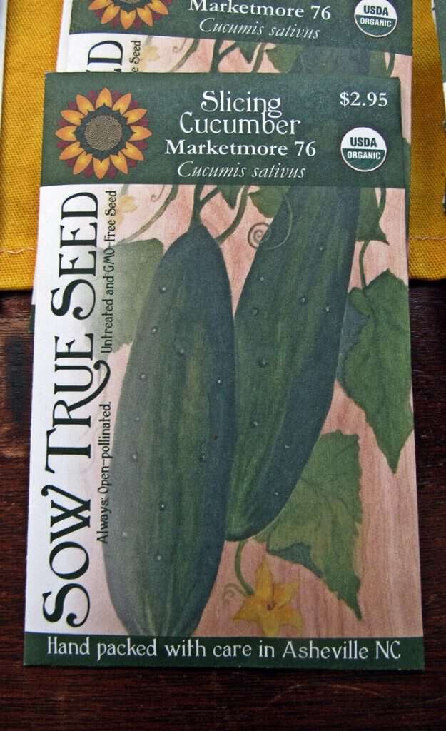 Sow true seed marketmore 76 cucumber