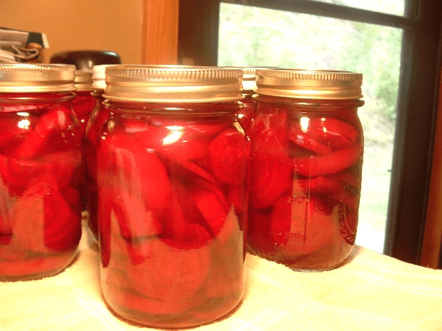 How to can pickled beets