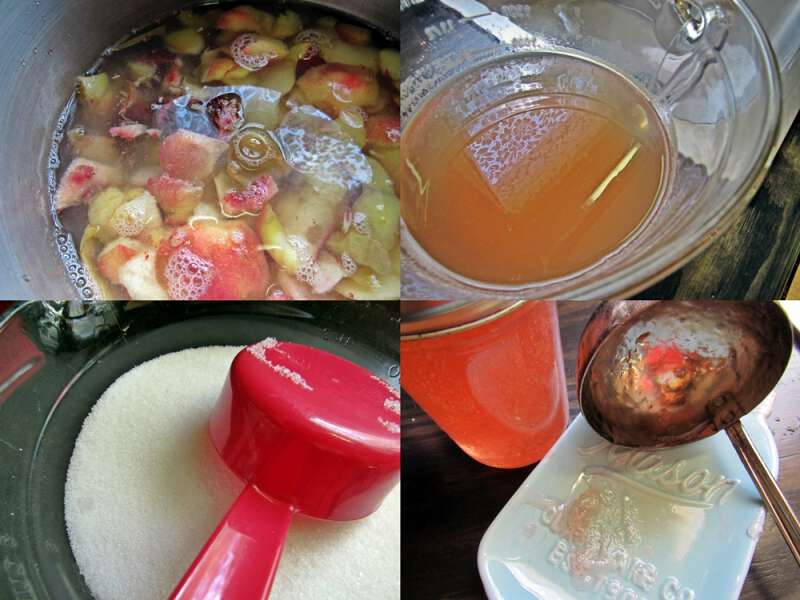 Frugal peach jelly recipe