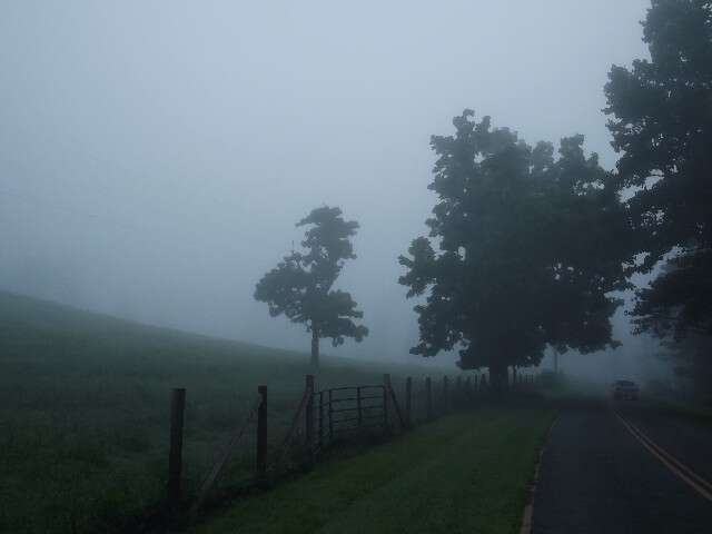 My life in appalachia Fogs In August