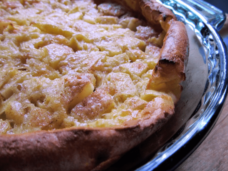 Apple Dutch Pancake