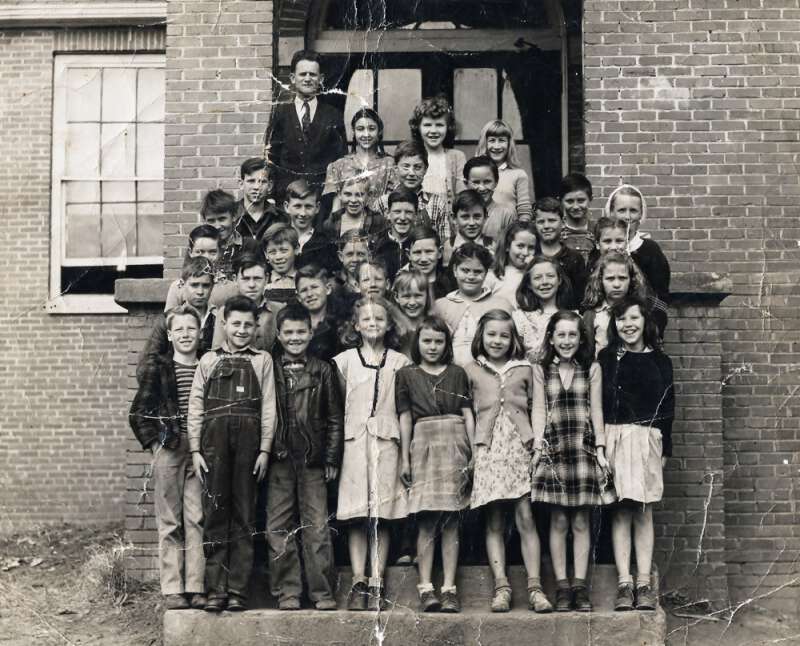 Martins Creek School - Pap's school photo