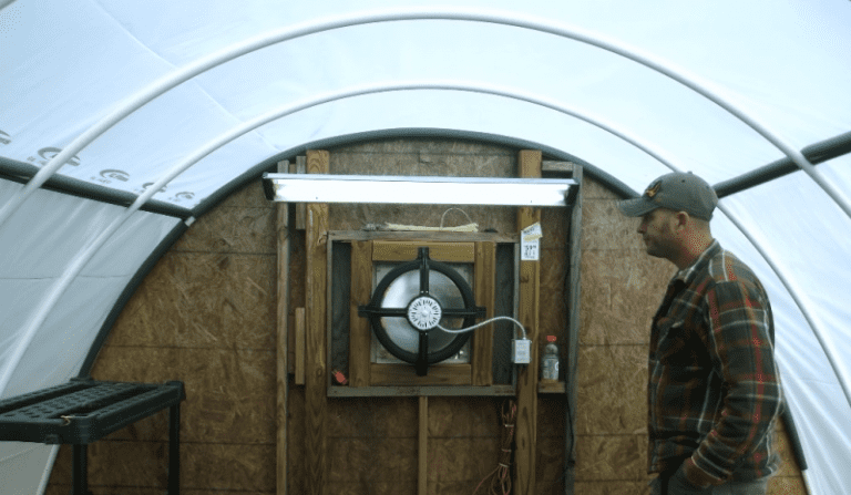 build a greenhouse at home