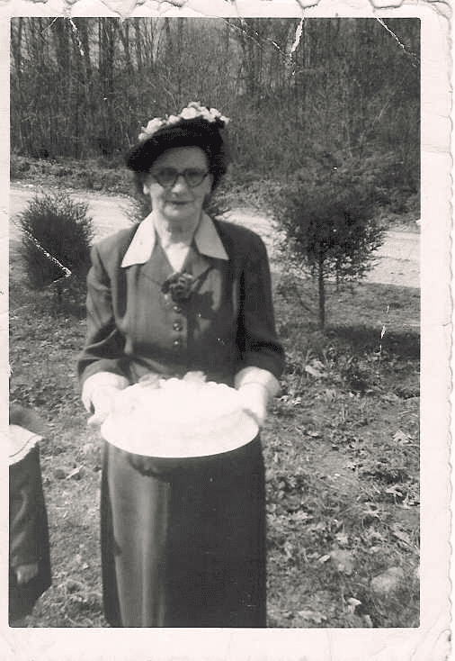 Granny Hagger's 60th birthday, she was visiting us in Centreville April 18, 1954
