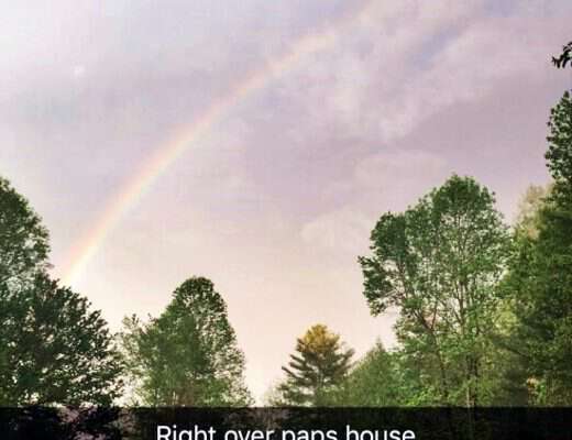 Pap's rainbow