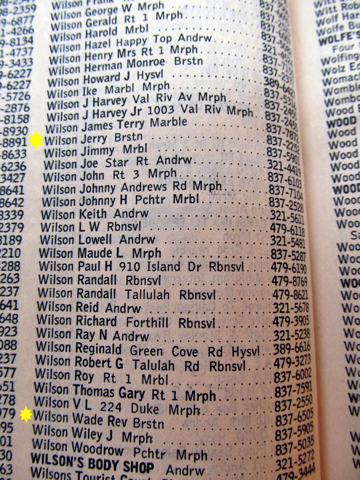 How Long Have You Had Your Phone Number? | Blind Pig and The Acorn