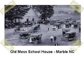 Old Moss School House - Marble NC