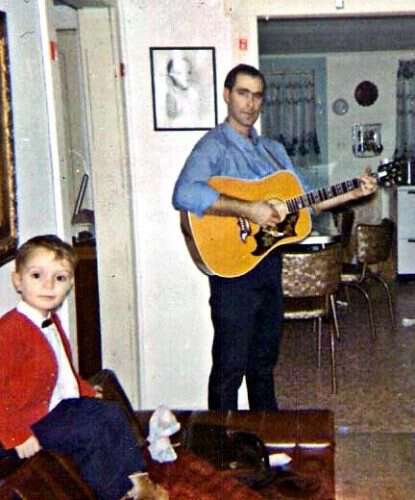 steve-and-Pap-my-daddys-old-guitar