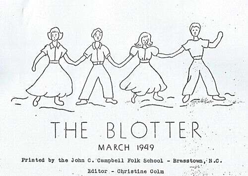 Brasstown-Blotter-March-1949