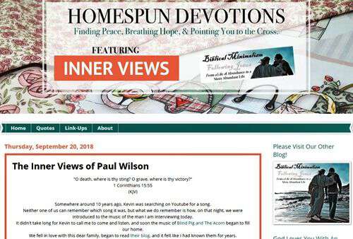 homespun-devotions-interview-Paul-Wilson
