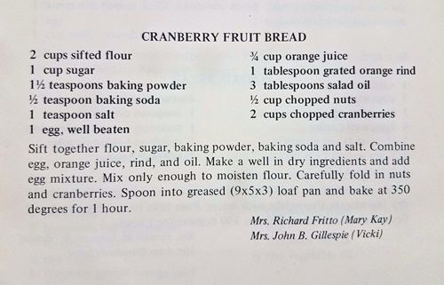 cranberry-fruit-bread recipe