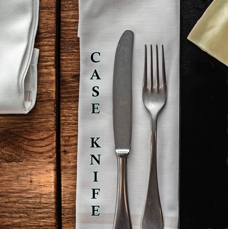 Casewin Spreader Knife Set 6-Piece Butter Knife Stainless Steel