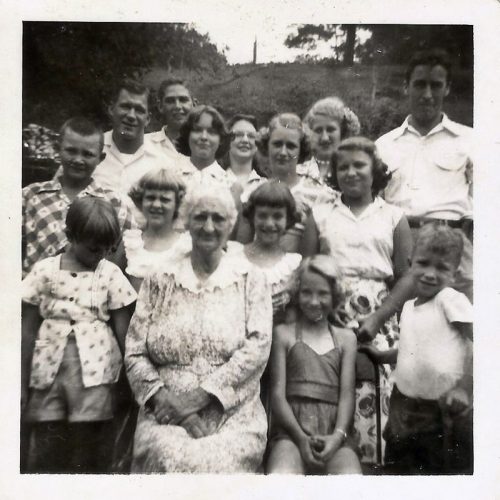 group of people from smoky mountains 1950s