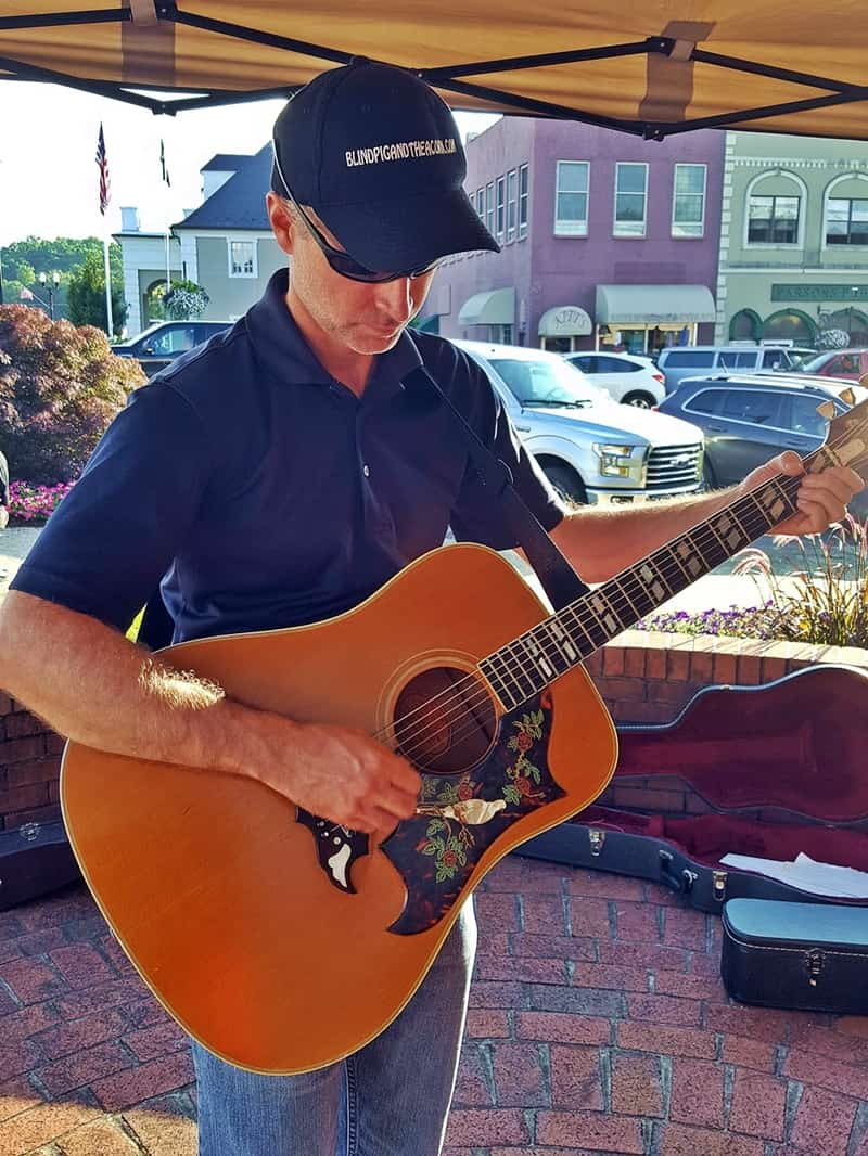 man with guitar