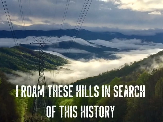 mountains with fog rolling in