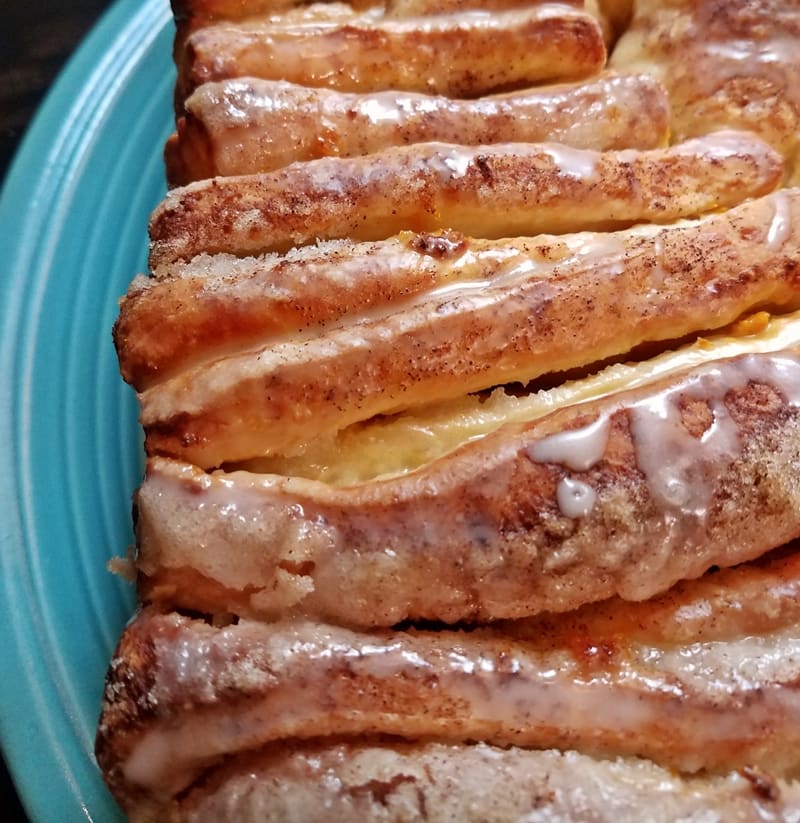 sweet bread on a plate