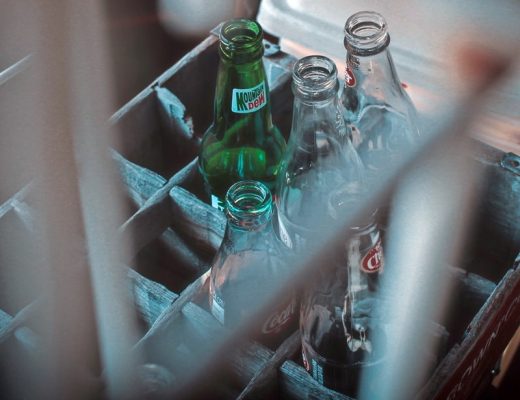 crate of coke bottles
