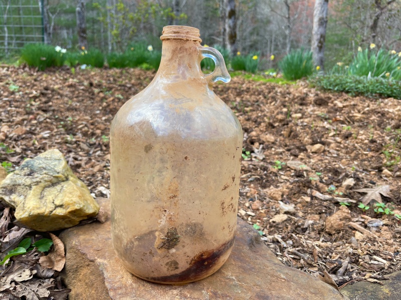 old one gallon bottle