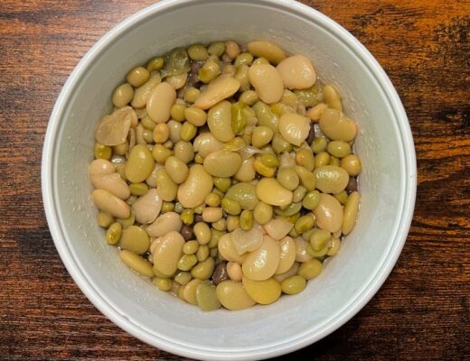 Lima beans and peas