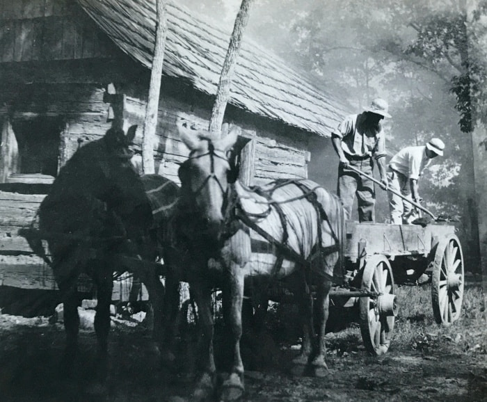 Wagon at Folk School