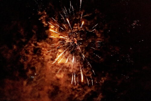 exploding fireworks