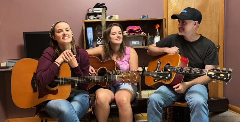 Corie Katie Paul with Guitars