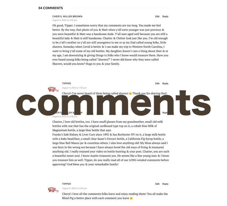 blog comments
